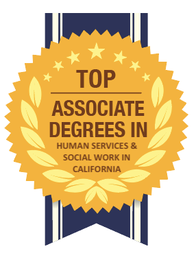 Editor's Choice for top associate degrees in Human Services and Social Work in California.