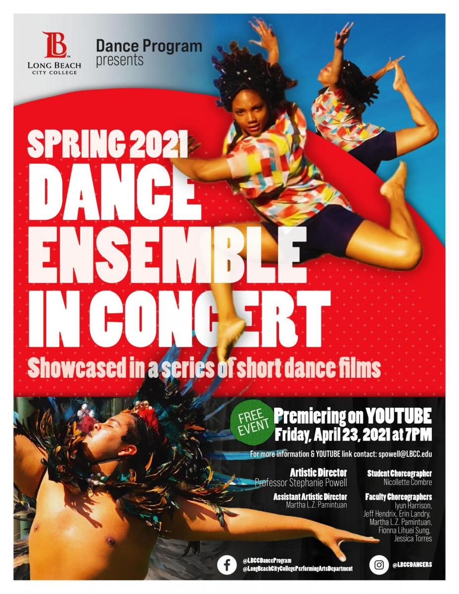Spring 2021 Dance Ensemble In Concert - Long Beach City College