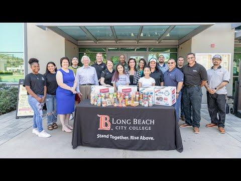 Southwest Regional Council of Carpenters Donates Food to LBCC Students