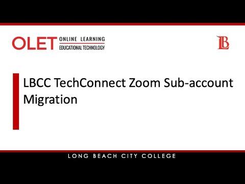 LBCC TechConnect Zoom