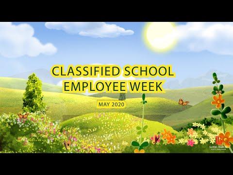 Classified School Employee Week