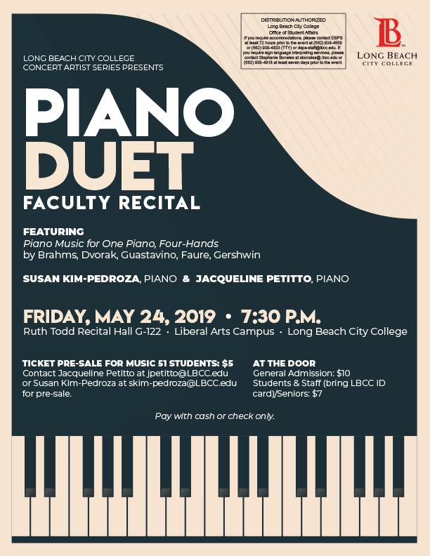 Piano Duet Flyer