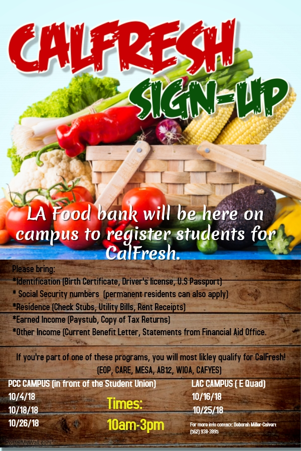 CalFresh SignUp Long Beach City College