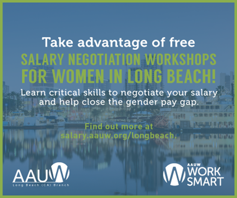 An AAUW workshop promo image.