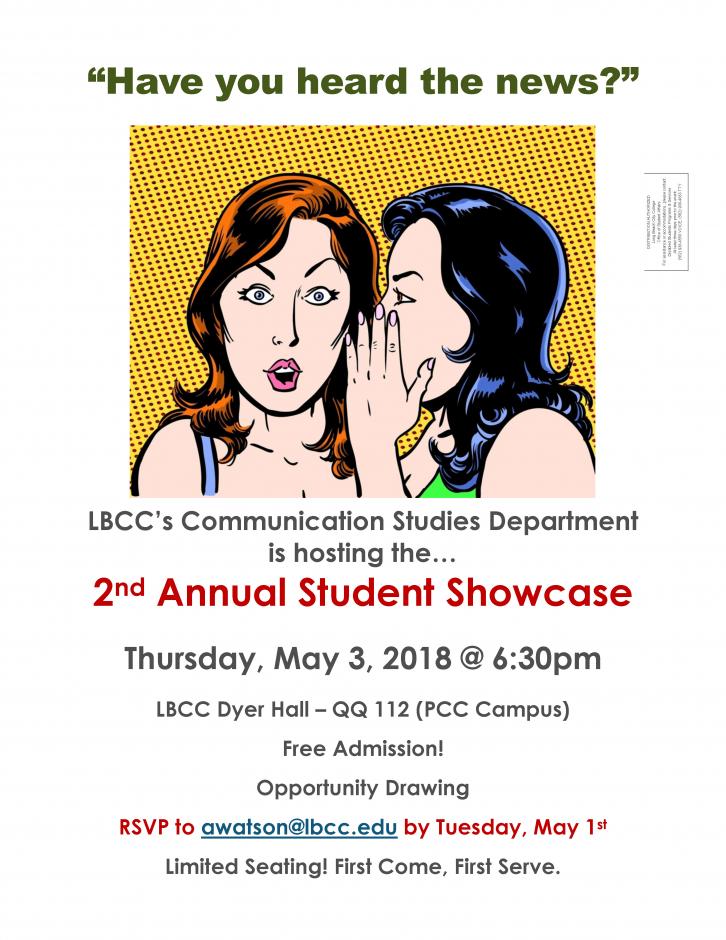 2nd Annual Student Showcase