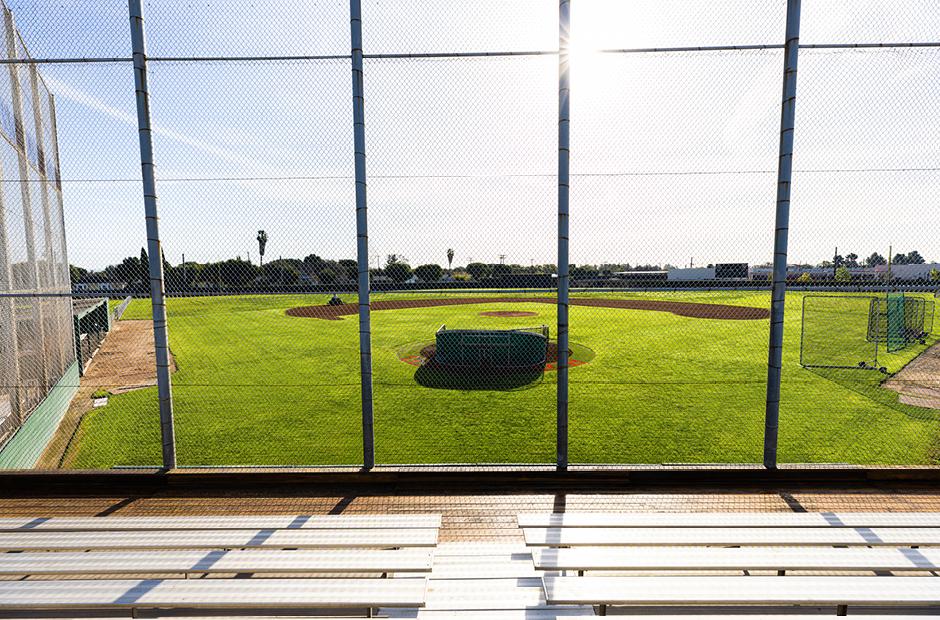 LBCC Baseball Field Seating Area
