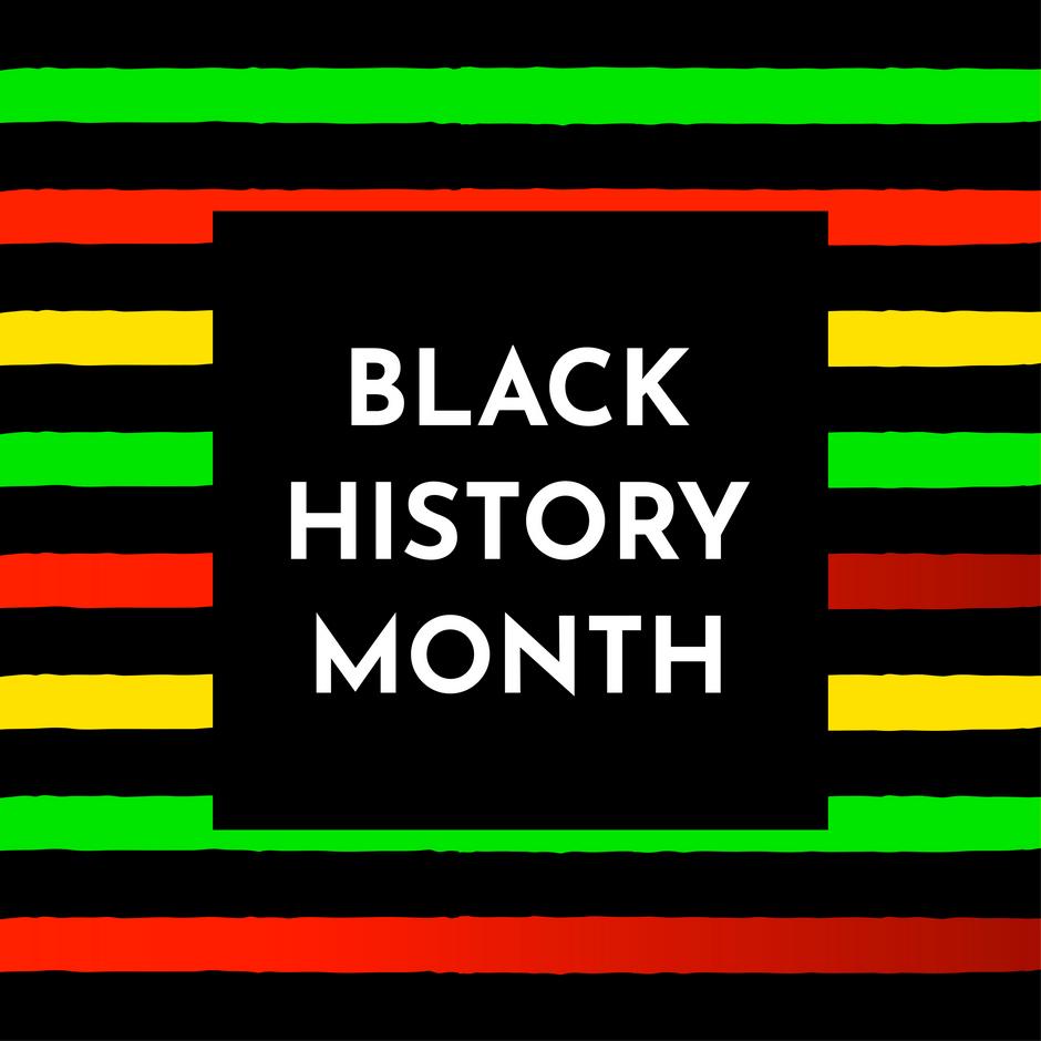 The Black History Month logo.