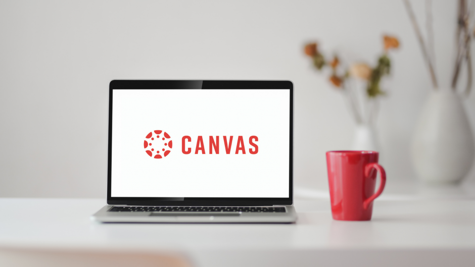 Canvas Logo on Laptop