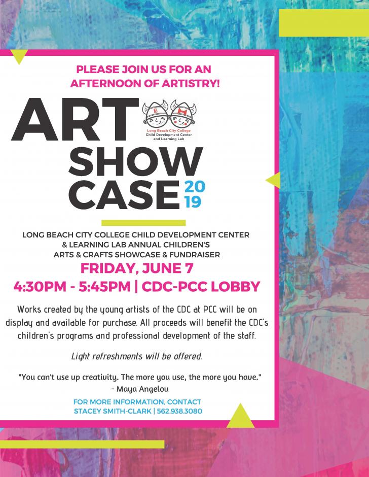 Poster for the CDC Art Showcase