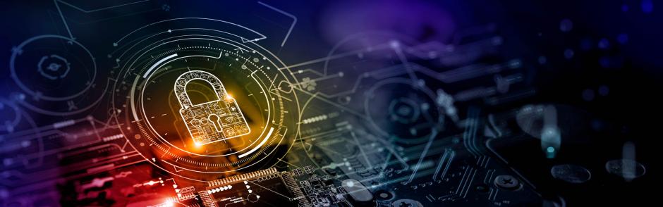 Online internet authorized access against cyber attack and privacy business data concept