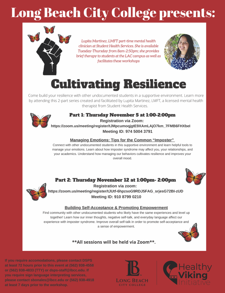 Cultivating Resilience Flyer