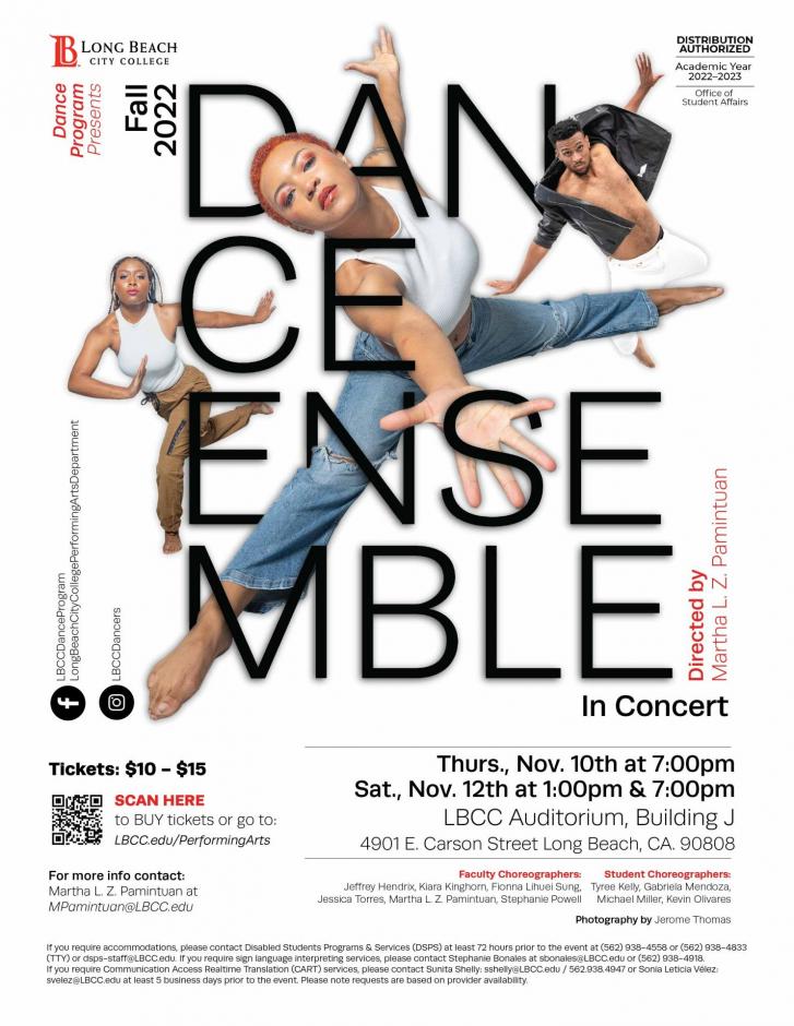 Dance Ensemble Flyer Image