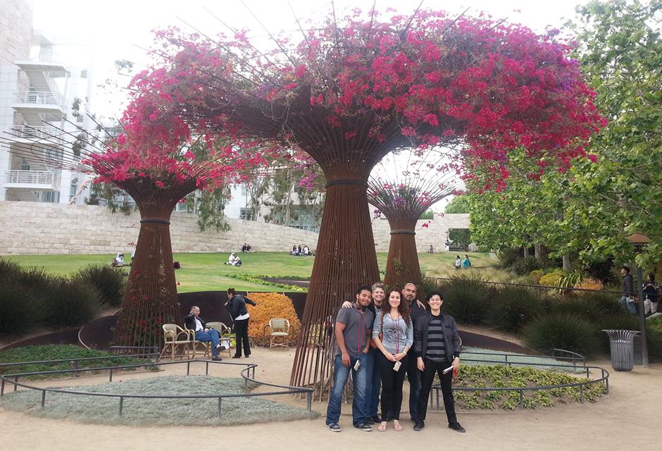 LBCC French Club Students visit the Getty