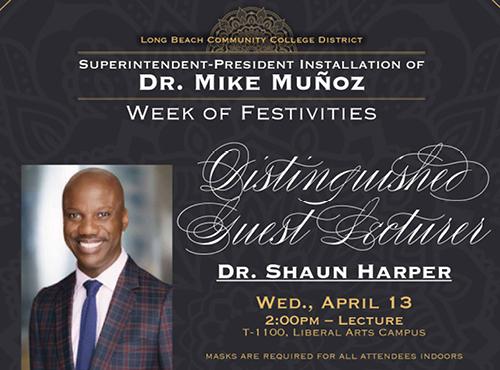 Distinguished Guest Lecture – Dr. Shaun Harper