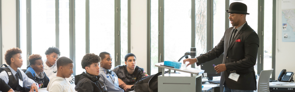 Students attending the LBCC Male Summit