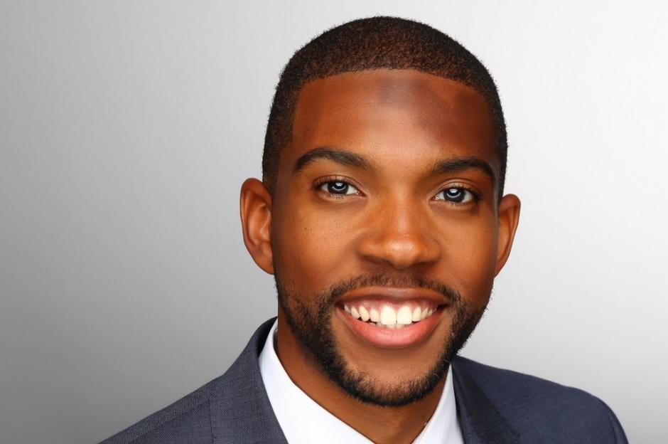 A picture of NBC News Reporter, Shaquille Brewster.