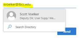 Add Email Address