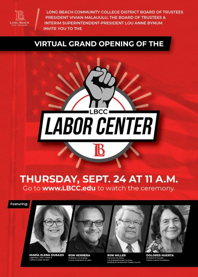 Labor Center Invitation