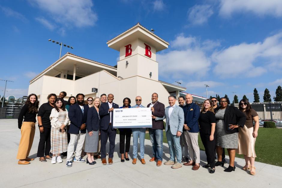 LBCC Receives $50,000 Scholarship Fund from Western Governors University  