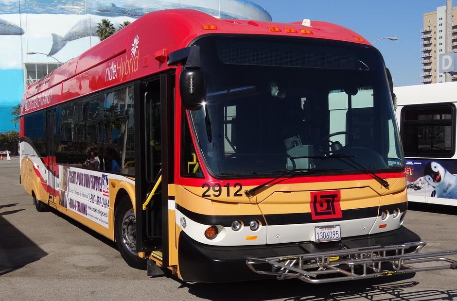 A Long Beach Transit bus.