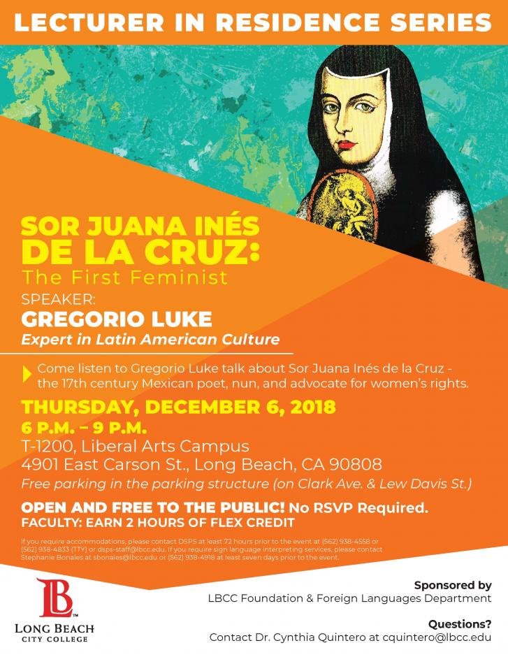 Sor Juana Ines De La Cruz: The First Feminist Flyer