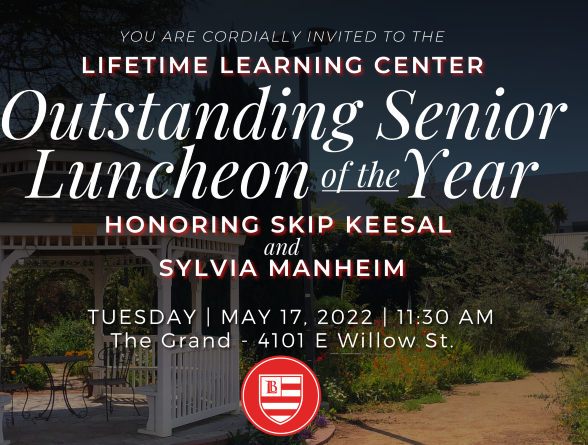 Outstanding Senior Luncheon Invitesenior center, dyer hall