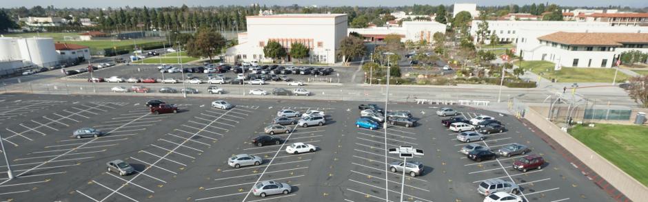 Parking lot at LAC.