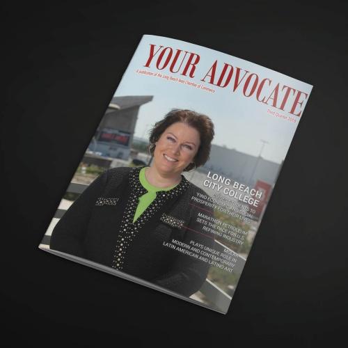 The cover of Your Advocate magazine.