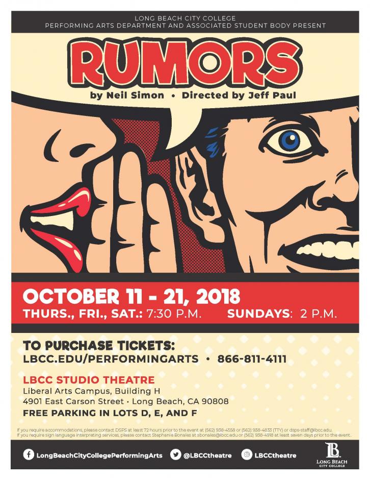 Rumors Flyer