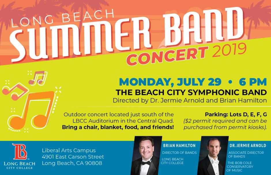 Summer Band Concert 2019 Flyer