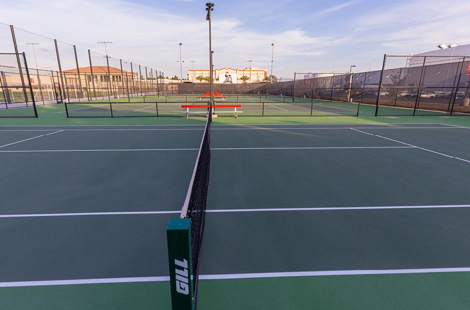 LBCC Tennis Complex Building W – 6 Courts 