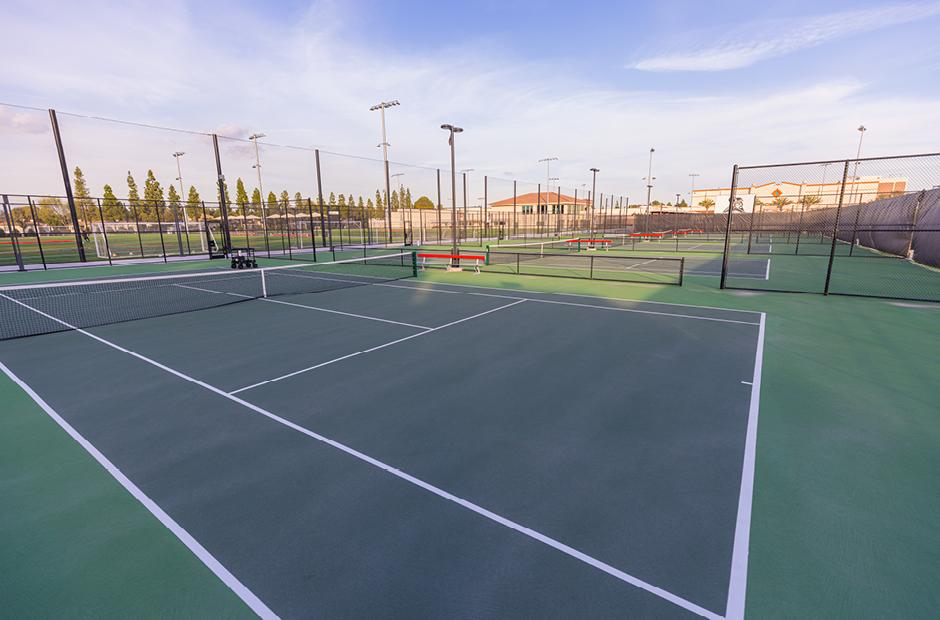 LBCC Tennis Complex Building W – 6 Courts 