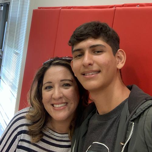 LBCC Professor Thania Bogarin and her son