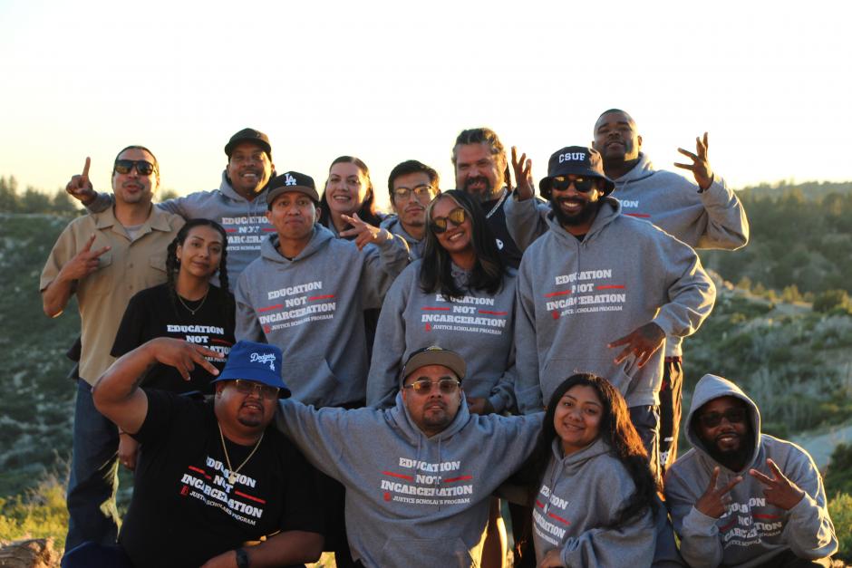 Justice Scholars - a group of happy people in the photo
