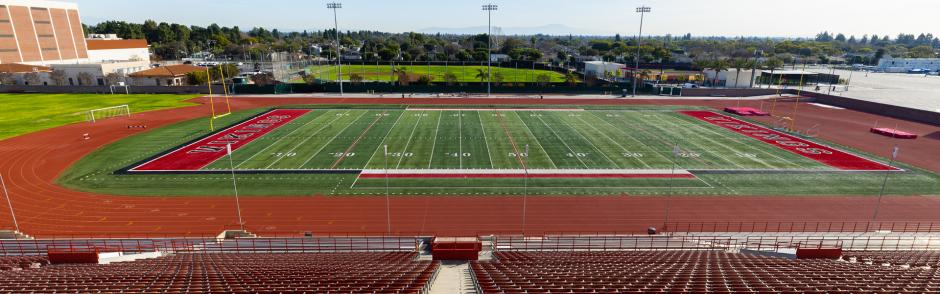 A photo of the LBCC Veteran's Stadium