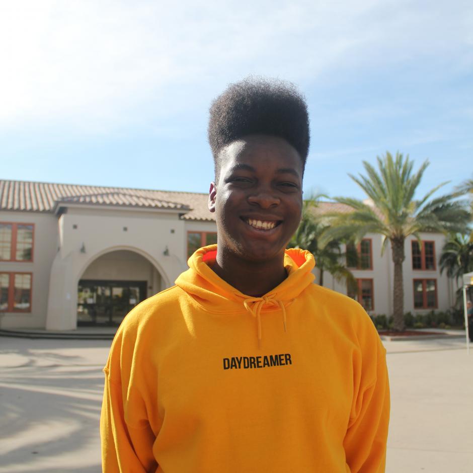 A picture of LBCC student, Reginald Hughes.