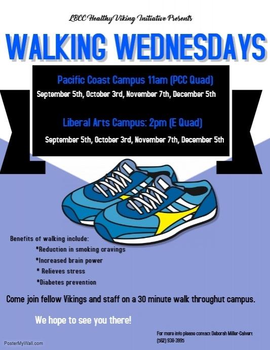 Walking Wednesdays Flyer