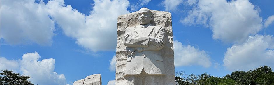The MLK Monument in Washington, D.C.