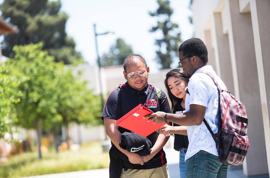 LBCC Students getting familiar with Equity Innovation Grant Application Information