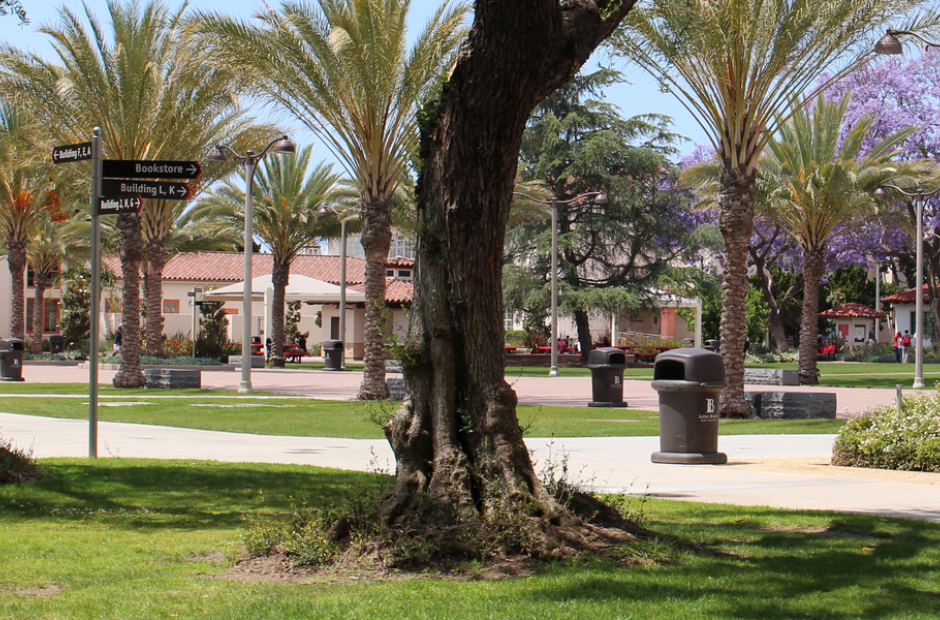 Campus shot of the Main Quad.