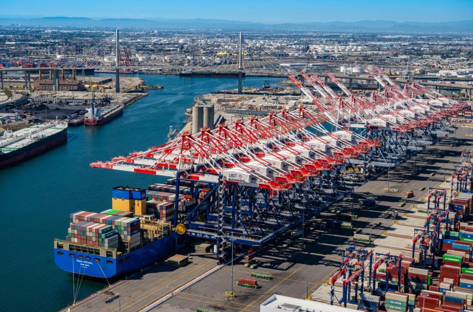 LBCT Terminal Overview photo LBCT Terminal Overview photo