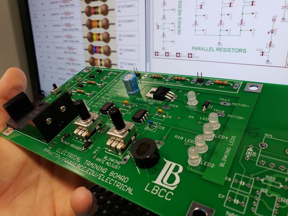 LBCC Electrical Technology Circuit Board