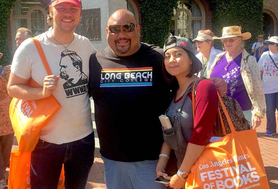 LBCC English program students at LA Times Festival of Books