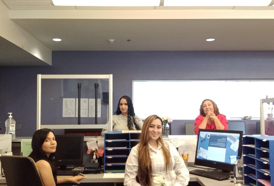 LBCC ESL Office and Staff