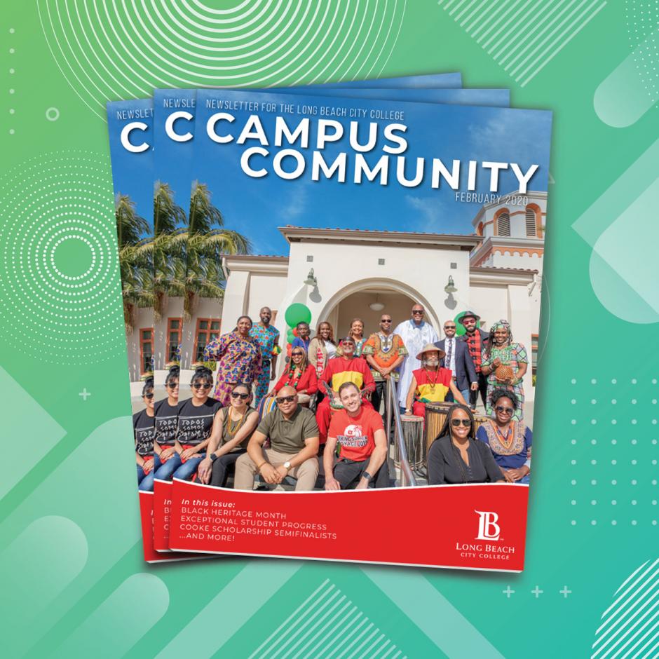 Campus Community Newsletter cover.