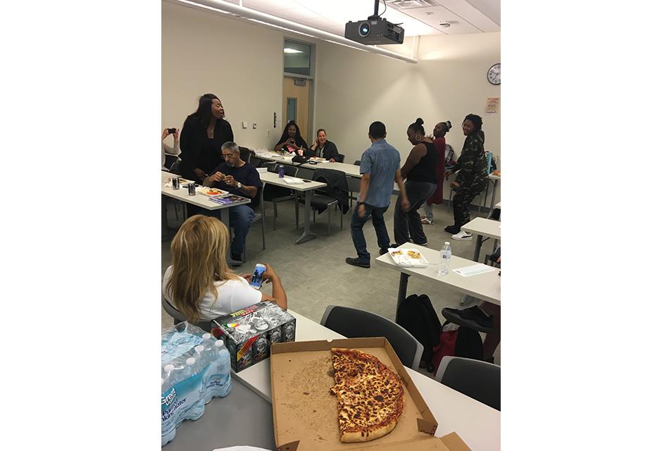 LBCC Human Services Addiction Studies classroom