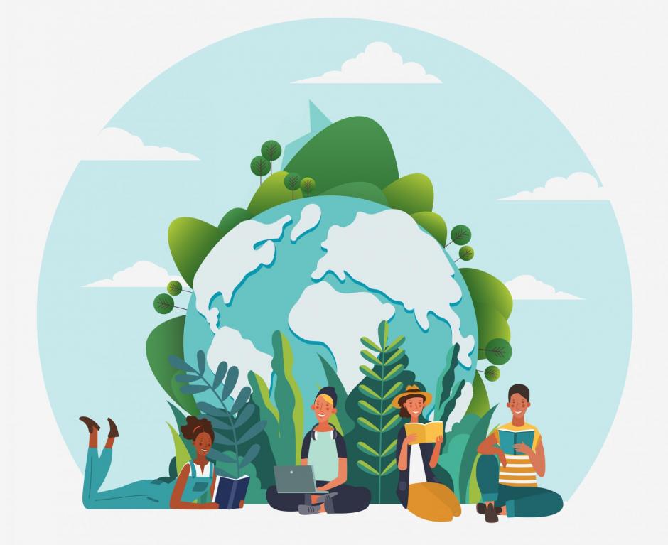 Social Sciences - Back to school, Study, Learning, Knowledge and Education vector concept