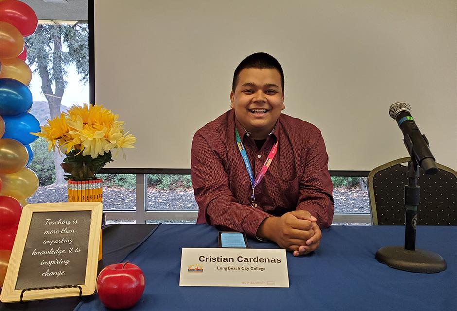 LBCC students attended a TEACH LA Regional Collaborative free conference to learn about teaching pathways and current issues in Education. Our Education student and Club leader Cristian was a featured panelist.