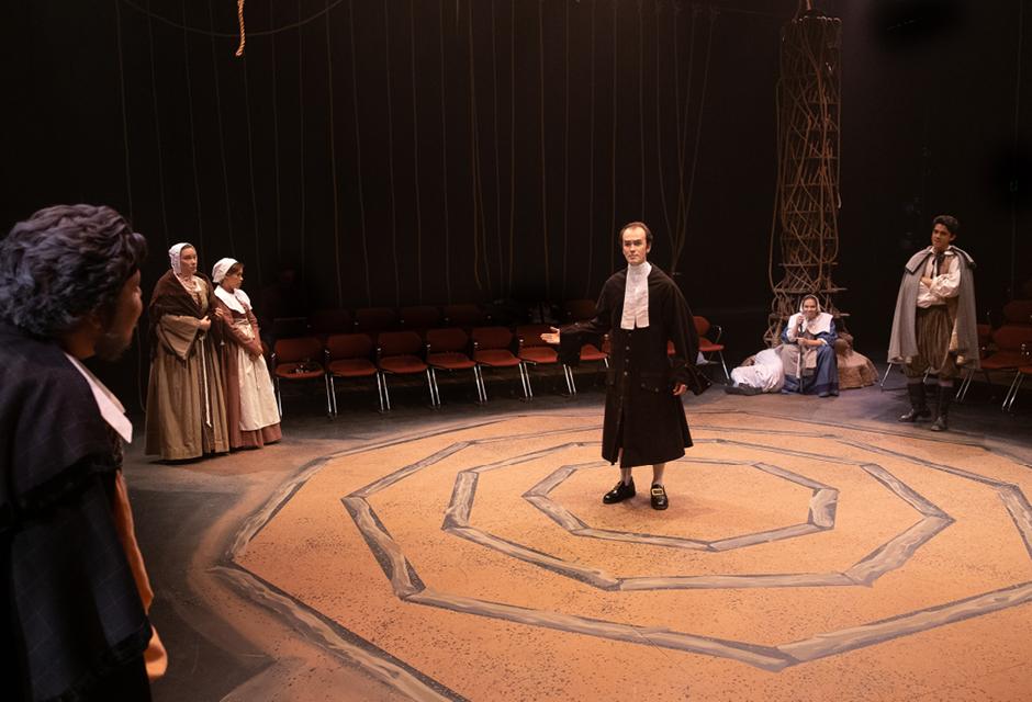 Studio performance of The Crucible