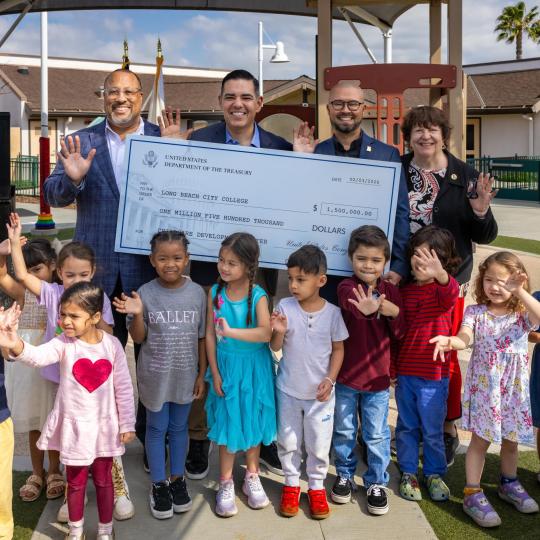 $1.5M check from Congressman Garcia